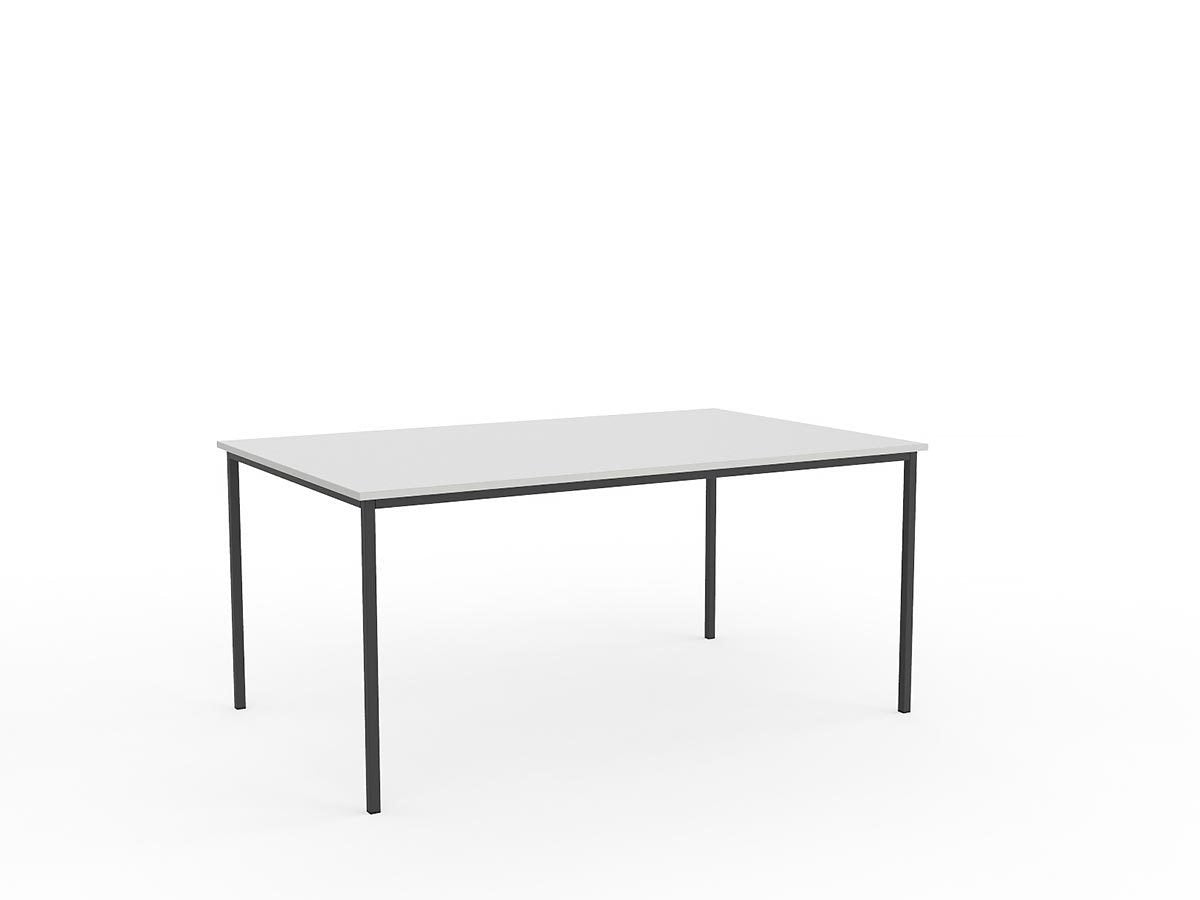 Knight Group Cubit Canteen Table 1600 x 800 - White