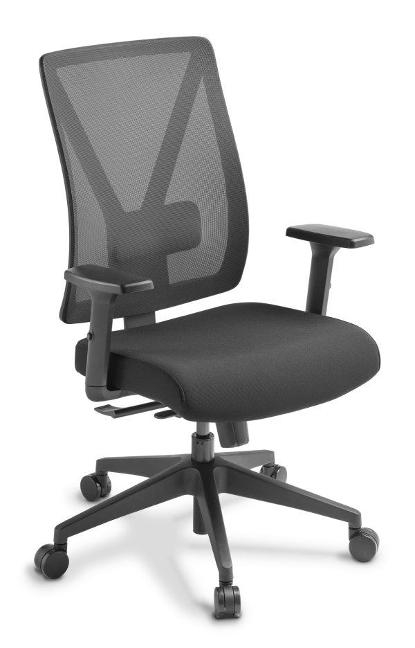 Eden Jet Mesh Chair with Arms