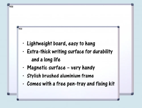 WITAX Acrylic Whiteboard - 900 x 1800