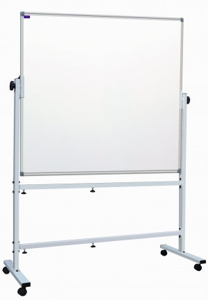 Mobile Pivoting Whiteboards - Porcelain Enamel - 1200 x 1200