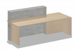 Block Reception 2700W x 1100H x 900D