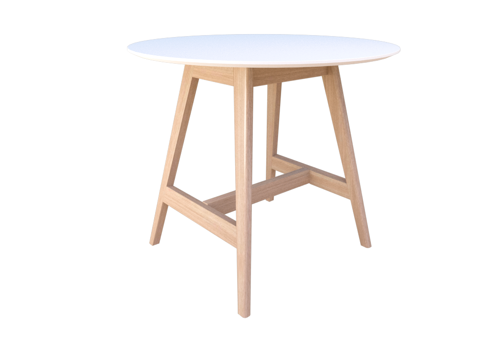 Oslo Round Leaner 1200R - White Top