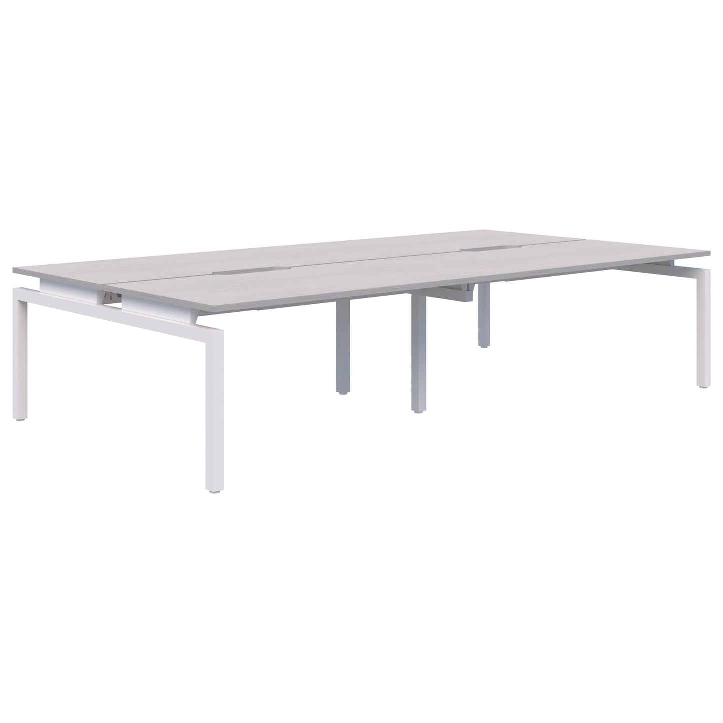 Accent Balance Fixed-height Desk - pod of 4 - 1800 x 800