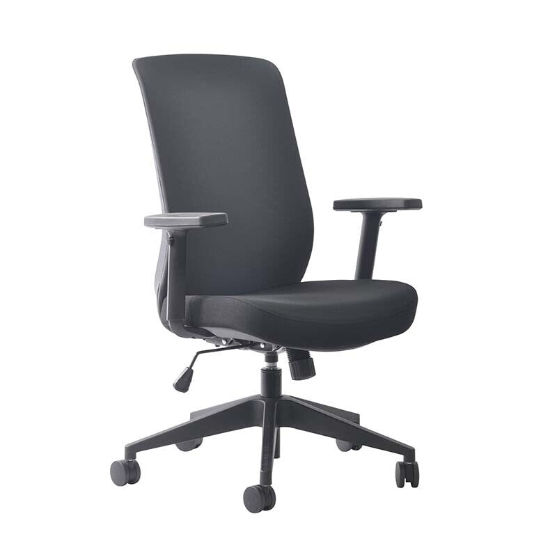 Buro Gene Highback Chair Black Fabric