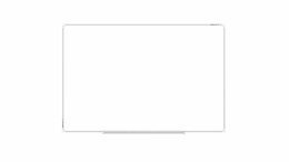 Laquered Steel Whiteboard 1200 x 1200 3 Year Surface Guarantee