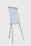 Portable Flipchart Presenter with Whiteboard - Lacquered Steel