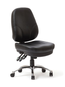 Knight Group Plymouth 3 Lever Highback - Leather