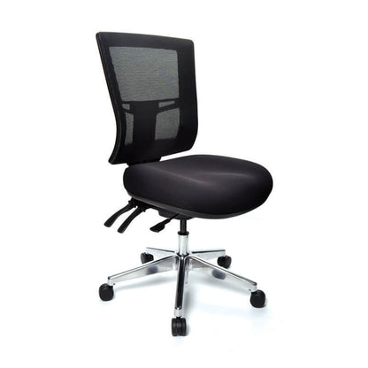 Buro Metro Mesh II Chair Polished Base