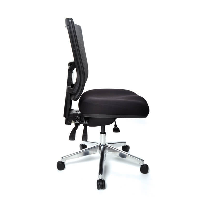 Buro Metro Mesh II Chair Polished Base