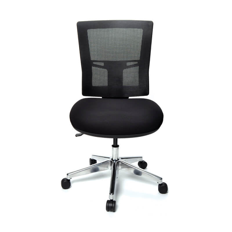 Buro Metro Mesh II Chair Polished Base