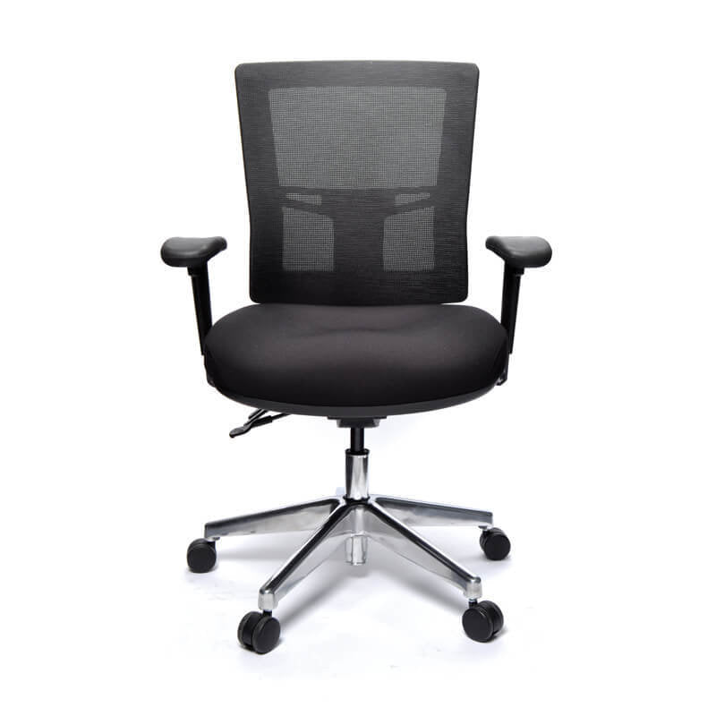 Buro Metro Mesh II Chair Polished Base