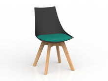 Knight Group Luna Chair with Oak Base