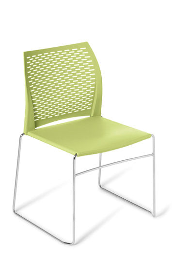 Net Sled-Base Chair