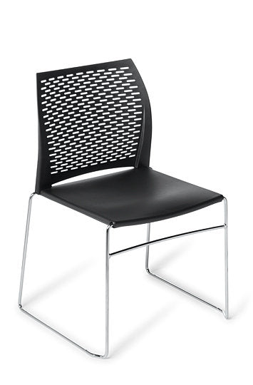 Net Sled-Base Chair