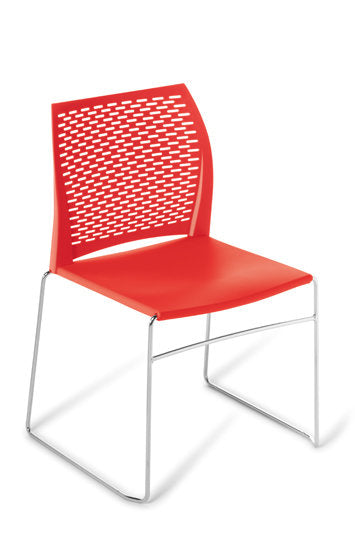Net Sled-Base Chair
