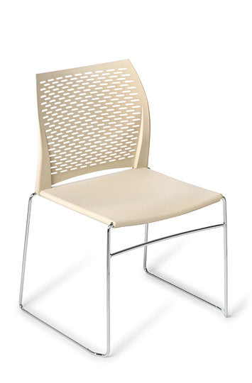 Net Sled-Base Chair
