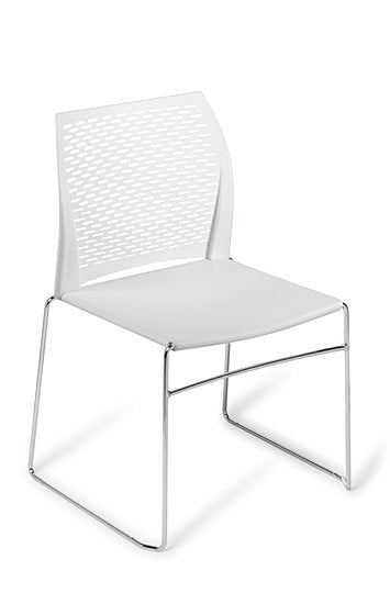 Net Sled-Base Chair