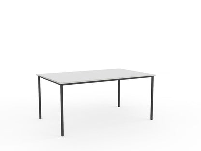 Knight Group Cubit Canteen Table 1600 x 800 - White