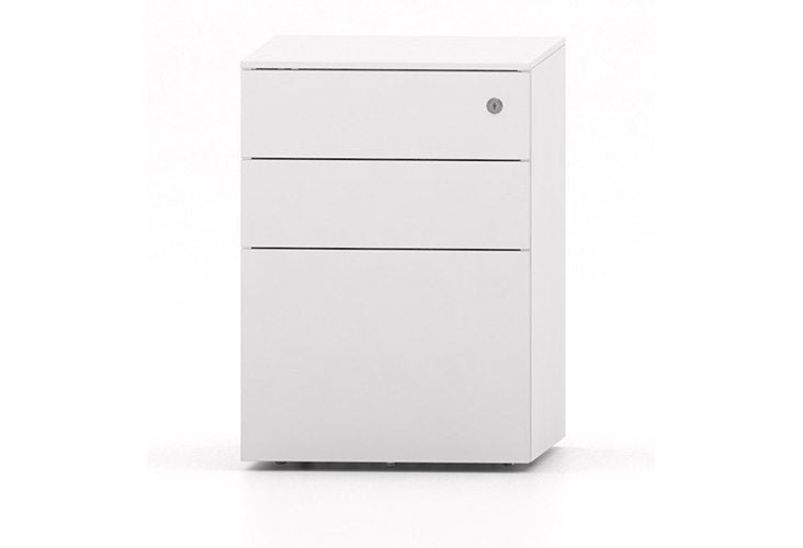 Cube Steel 2 Draw and File Mobile - White