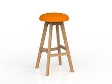 Knight Group Luna Button Bar Stool