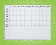 Clarity Porcelain Planner WhiteBoards - 1200 x 1800 (Year, Term or School)