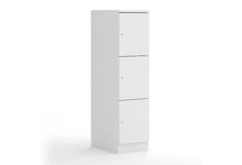 Mascot Locker-unit (3 x 1) 1490H x 400W x 500D (Meltecca Wood)