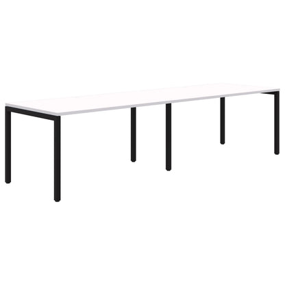 Accent Avero Fixed Height Desk - 2 pod Inline -2 x 1500L Desks x 800D