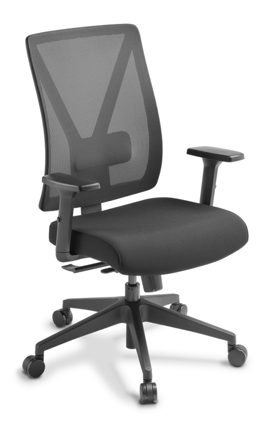 Eden Jet Mesh Chair with Arms