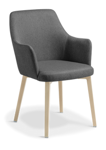 Eden Olli Chair Timber Look Base