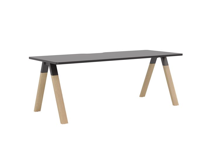 Knight Ligna Fixed Height Desk 2000 x 800